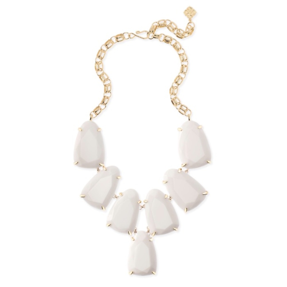 Kendra Scott Harlow Necklace in White